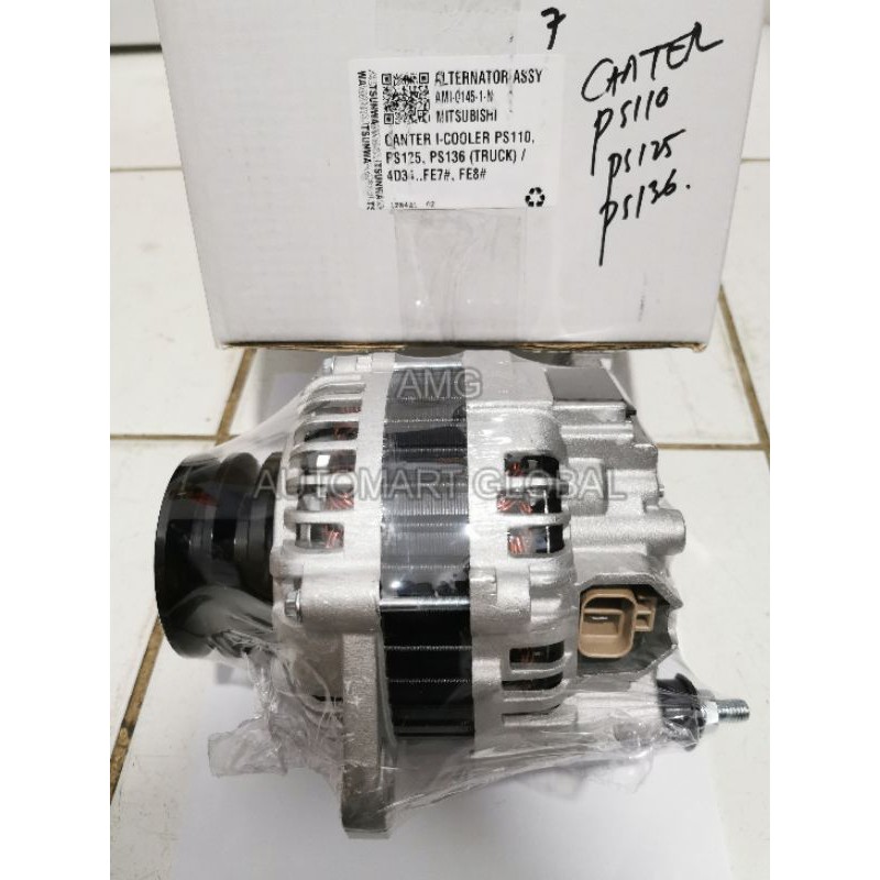 alternator dinamo cas mitsubishi canter intercooler ps110 ps125 ps136