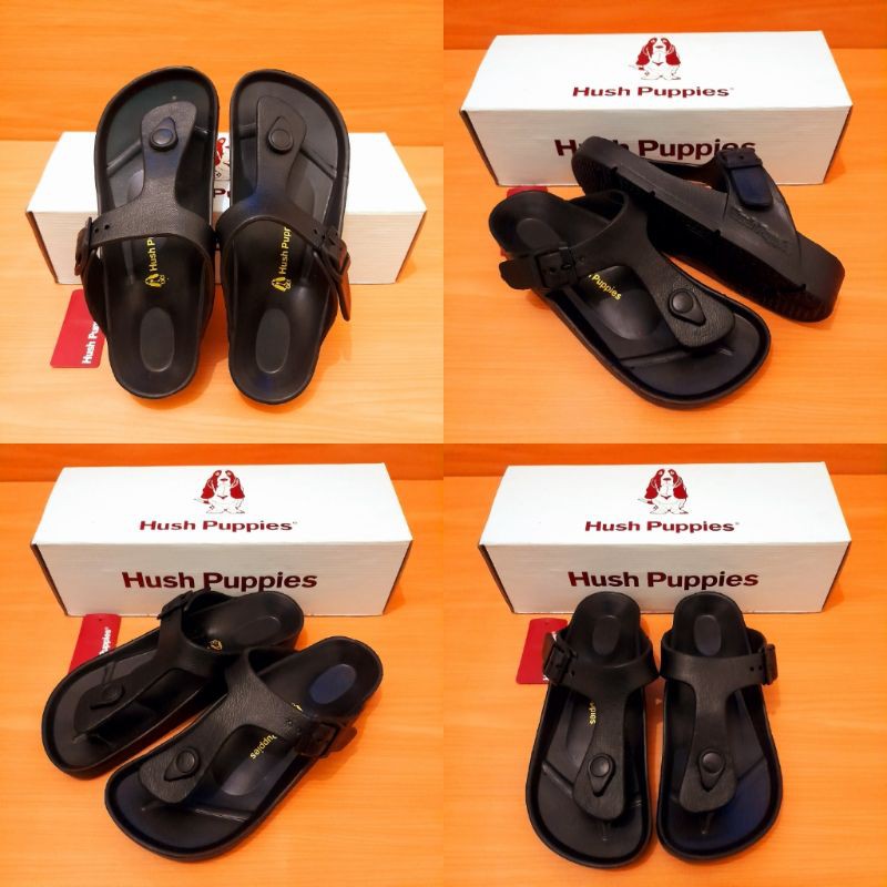 BIG SALE SANDAL ORIGINAL PRIA HUSH PUPPIES BLACK
