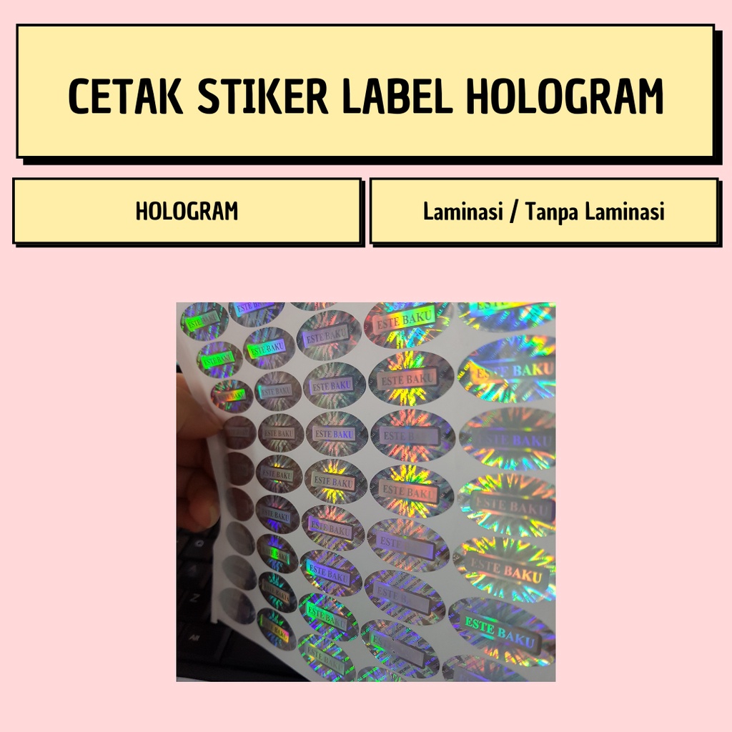

Stiker Label Hologram