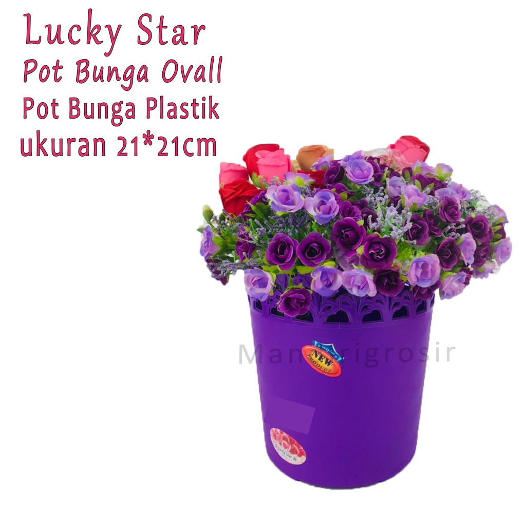 Pot bunga * Pot Bunga Oval * No.5371