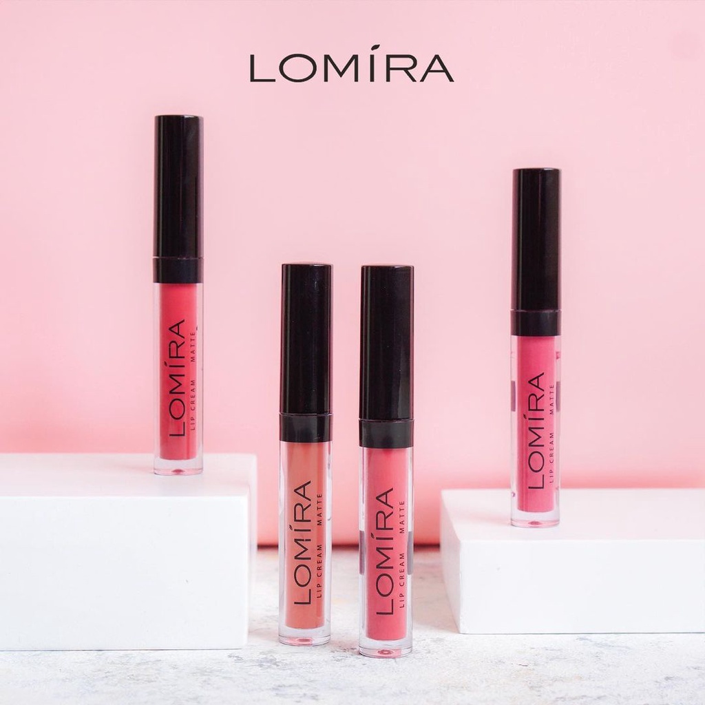 Lipcream Lomira Matte - Lipstik Lomira BPOM