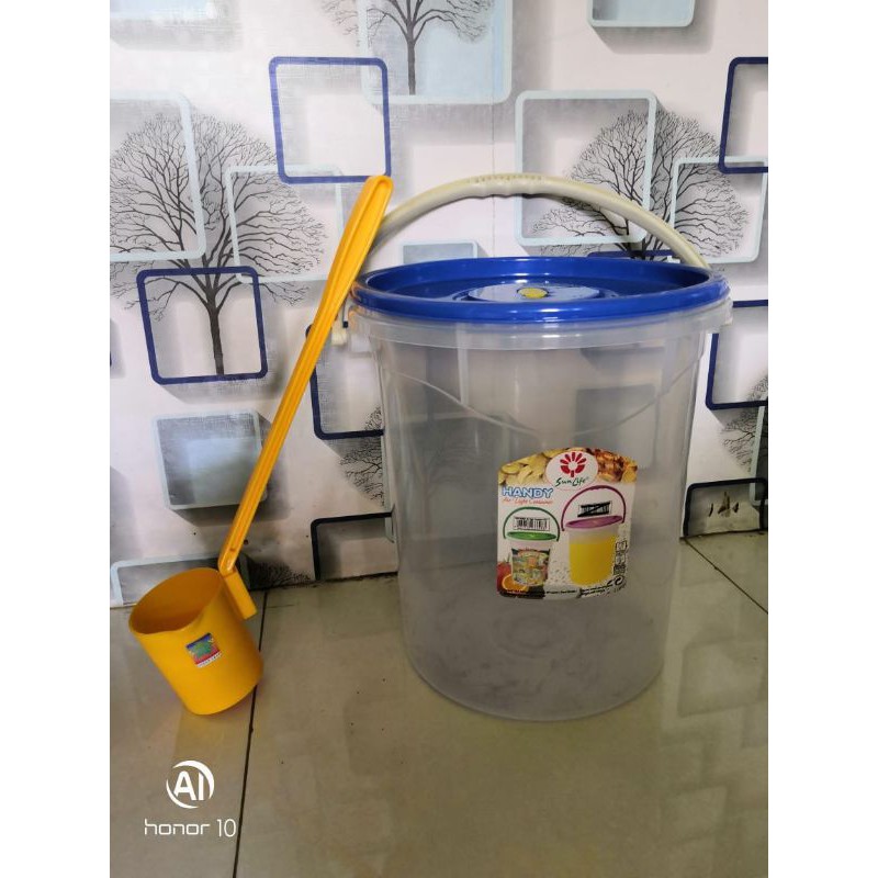 SUNLIFE Tempat Es Buah 16 liter dan 25 liter +Gayung Aquarium Es Kelapa