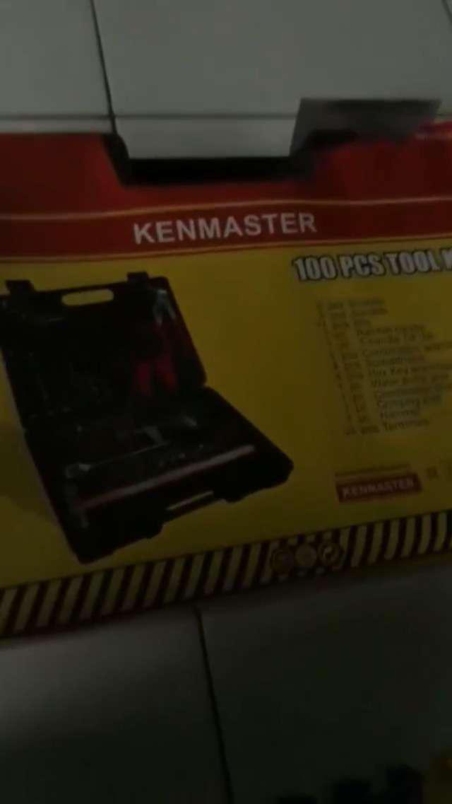 Kunci Shock Set Lengkap Toolkit Set Kenmaster N2 100 Pcs Murah Alat Perkakas Tukang Lengkap (ori)