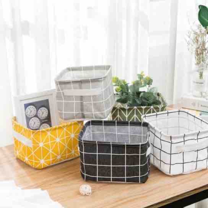 Storage Box Kotak Tempat Penyimpanan Kanvas
