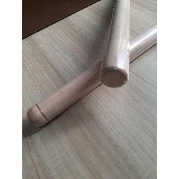 ROLLING PIN KAYU ANTI LENGKET PENGGILING ADONAN 30CM ROLLER STICK