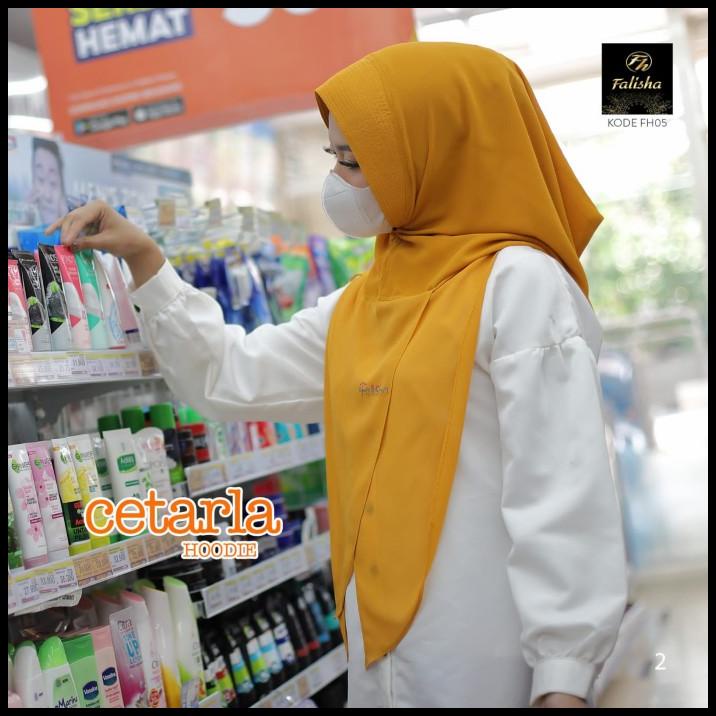 Jilbab Instan Hoodie Cetarla Ori Falisha Hijab