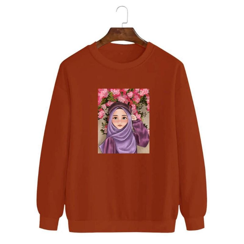 COD/DS/BAJU SWEATER HIJAB 3 (M-L-XL)