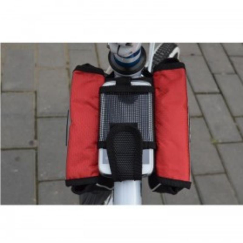 termurah - Grosir Tas Sepeda Bike Bag - Waterproof with Smartphone Bag 6 - 6.7 inch