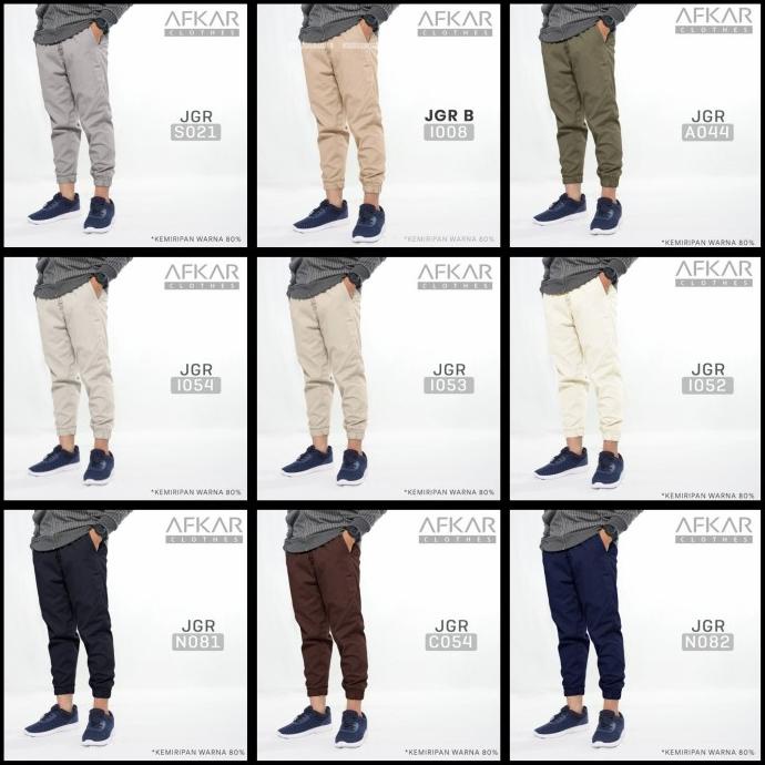 Celana Sirwal Jogger Modis Afkar Clothes JGR