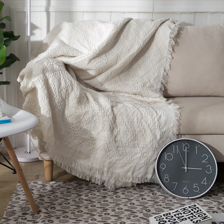 Throw blanket / Nordic blanket ukuran 180 x 180 cm