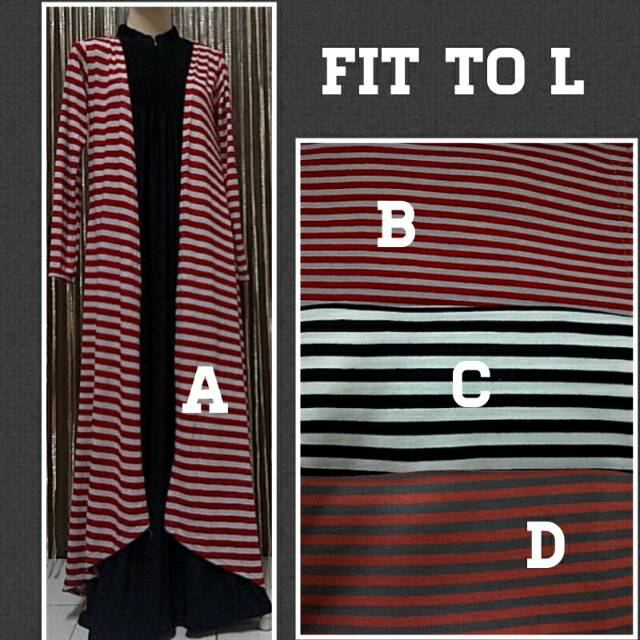 Long cardigan &quot;STRIPE&quot;