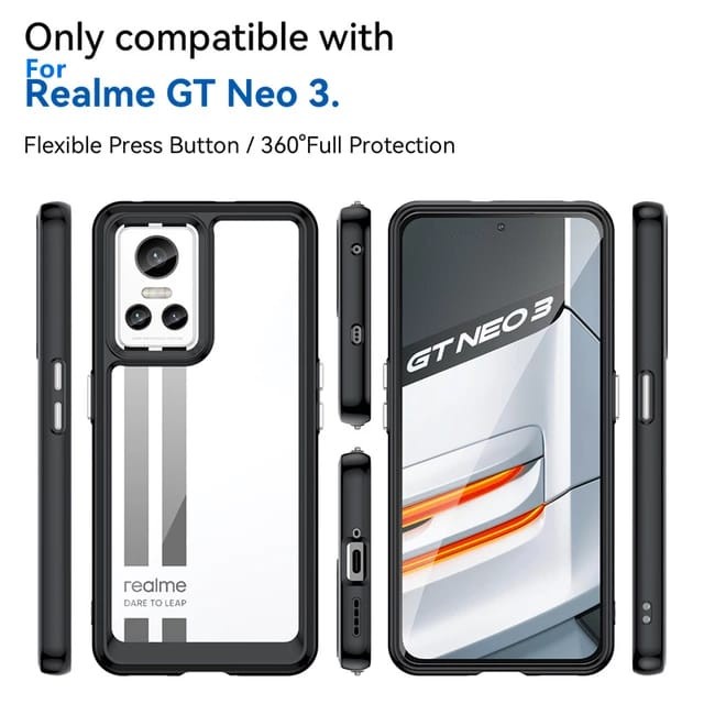 REALME GT NEO 3 SOFT CASE PROTECTIVE HYBRID COVER