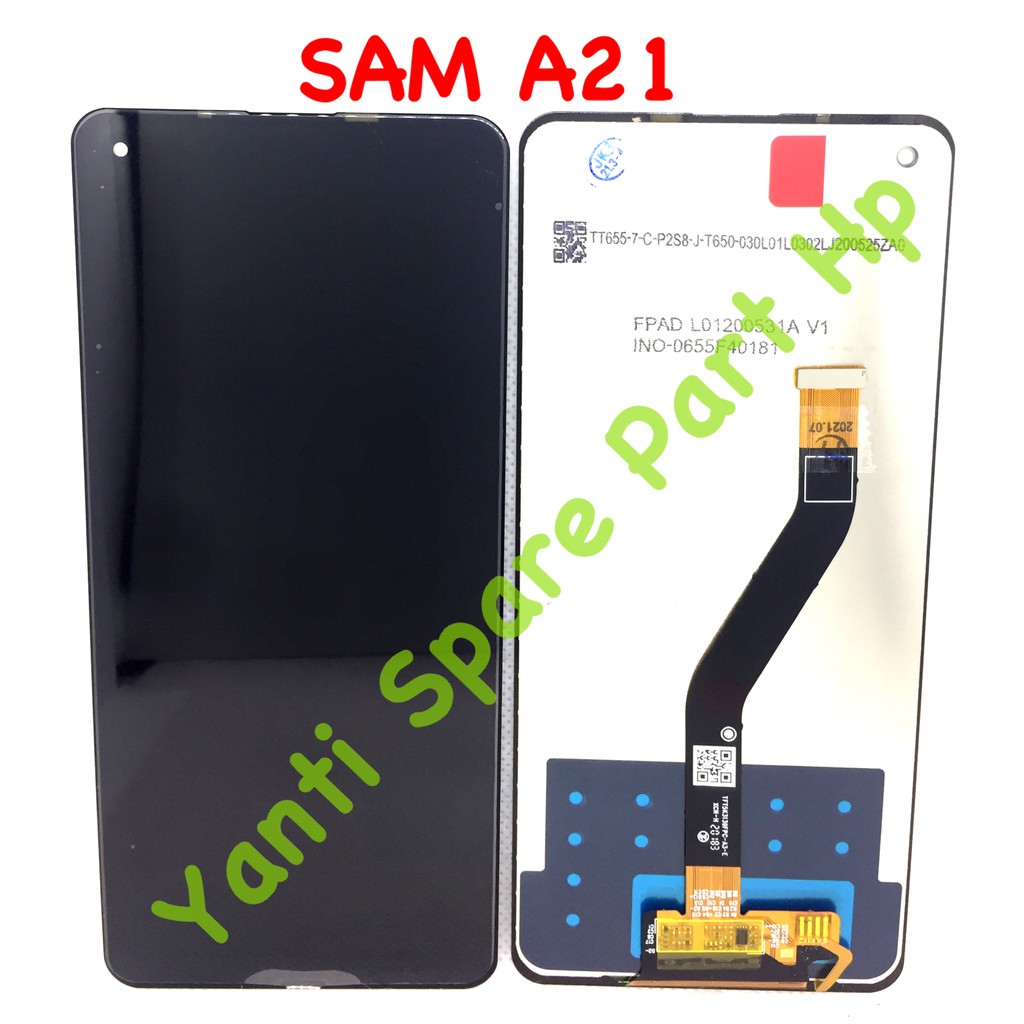 Lcd Touchscreen Samsung A21 A215 Original Fullset New