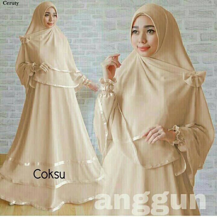 NISSA SABYAN  Gamis / Baju / Pakaian wanita Muslim Anggun Syari