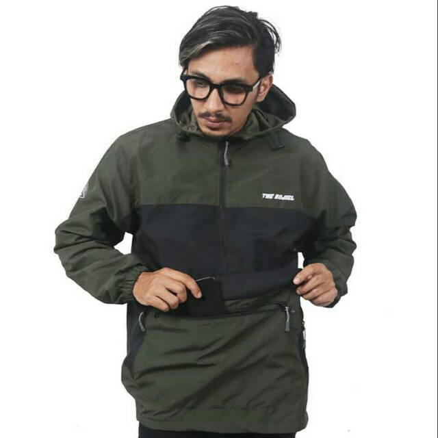 Jaket Outdoor The Bojiel Green Black