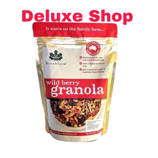 

Brookfarm Wild Berry Granola 300g