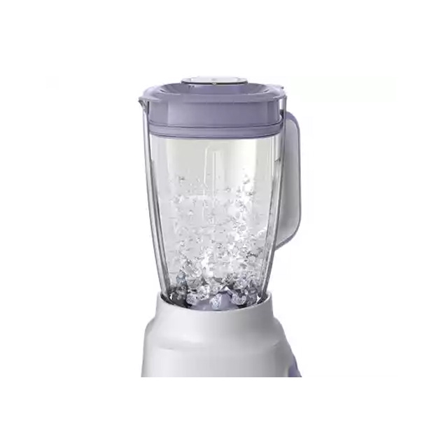 Philips HR2221 Blender Dengan Gelas Plastik Lebih Cepat Menghancurkan Es