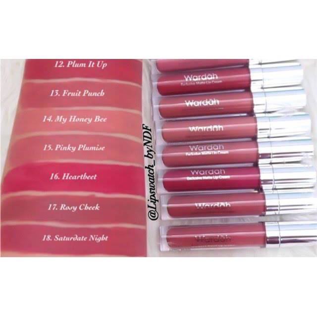 Lipstik wardah exclusive matte lip cream