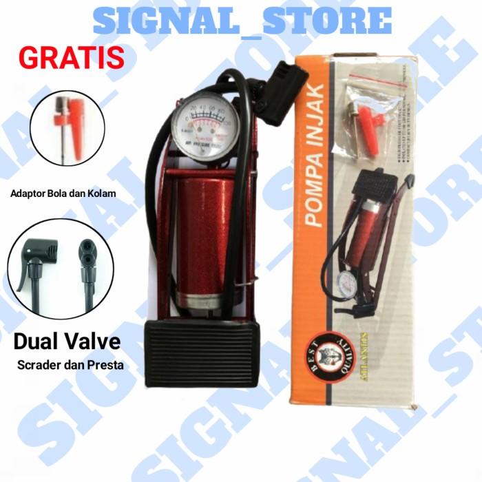 Pompa Angin Pompa Ban Pompa Sepeda Pompa Injak Portabel Pompa Angin Motor Injek