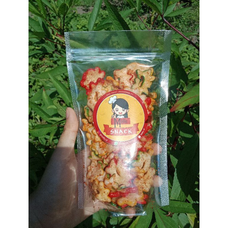 

(TERMURAH) 120gram Krupuk Seblak Bintang/Seblak bantet/Seblak kering