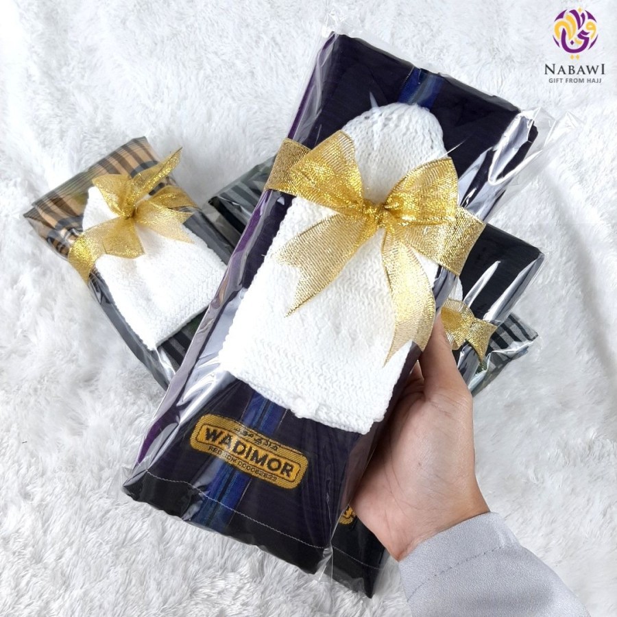 Hampers Sarung Wadimor Anak Free Peci Souvenir Aqiqah Khitanan Ulang Tahun