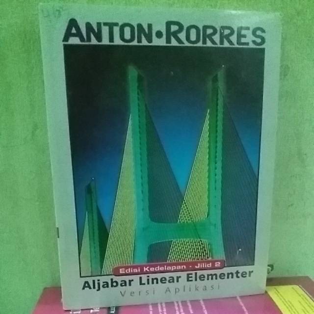 ALJABAR LINEAR ELEMENTER  VERSI APLIKASI JILID 2 EDISI KEDELAPAN