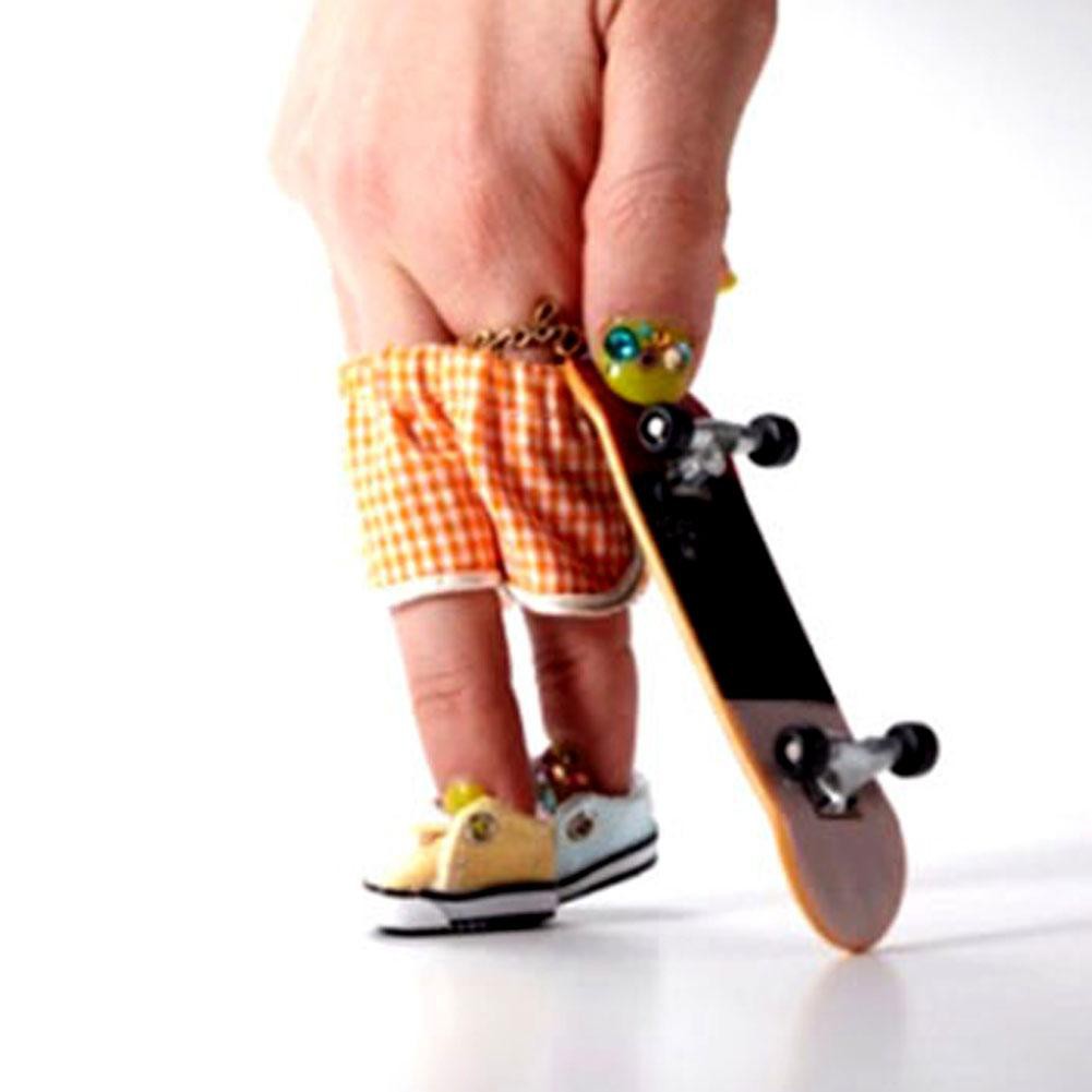 MOJITO Cute Brain Development New Finger Skateboard Deck Mini Board Tech Boys Games Toy