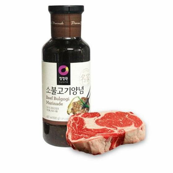 

Termantab] Daesang Beef Bulgogi Marinated 500 gr / Saus panggang sapi ala korea