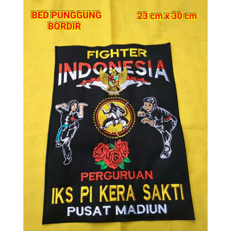 BED PUNGGUNG BORDIR IKS.PI KERA SAKTI BP 05