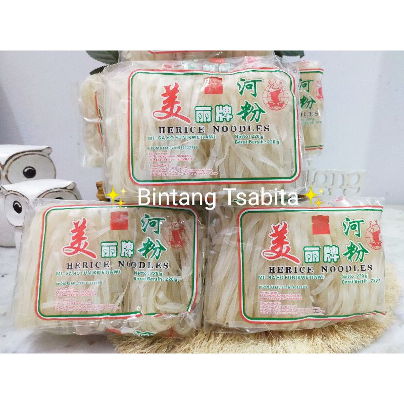 

KWETIAW HERICE NOODLES 220GR MILI