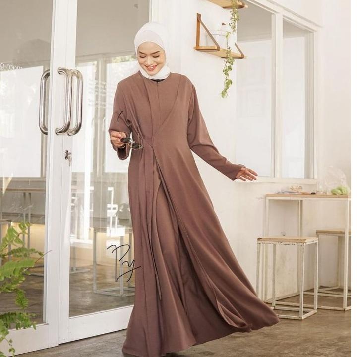 GAMIS ABAYA SABUK BY PAYUUO –VND.01Jl22ᴼ