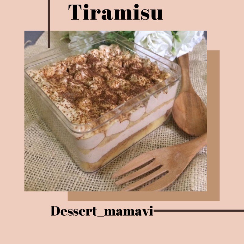 

Tiramisu dessertbox
