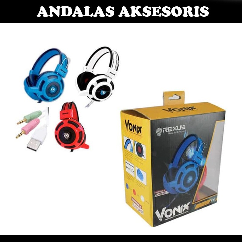 headset gaming rx f-15 MIC LED LIGHT