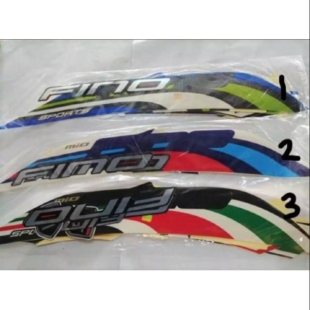 Striping/sticker/stiker lis striping Fino fi 2015