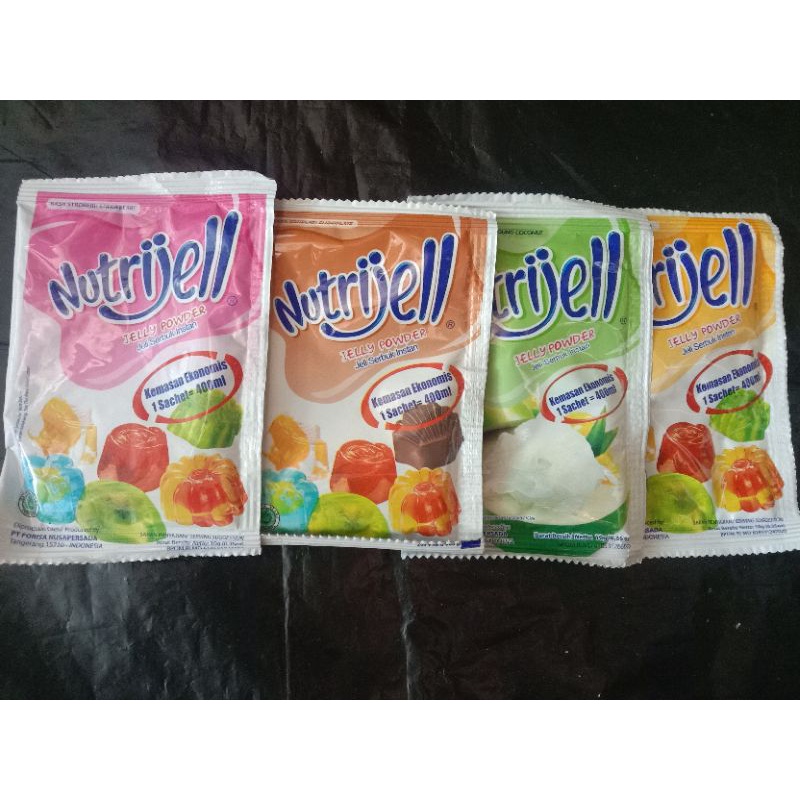 

NUTRIJEL 10 GR ANEKA BUAH RASA DAN COKLAT