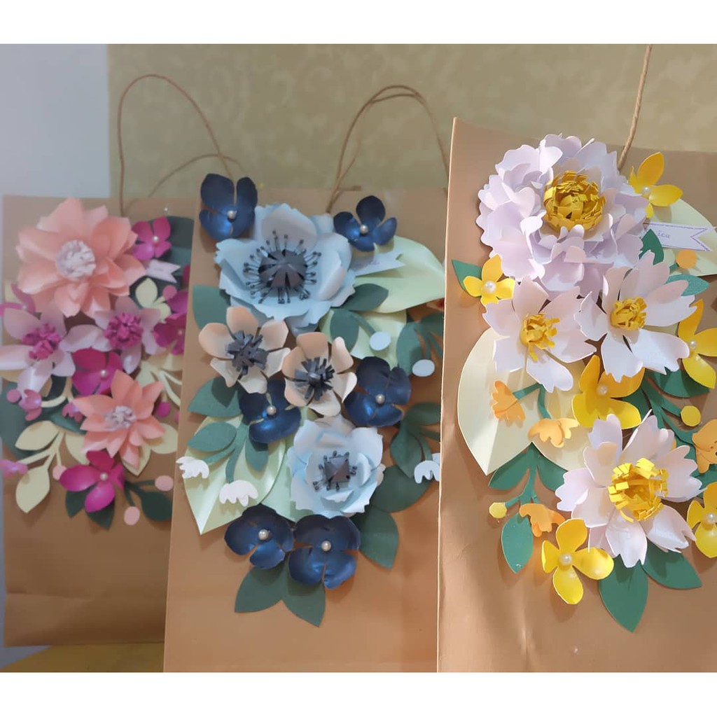 

( ZINECA PAPER FLOWER ) GEULIS PAPER BAG