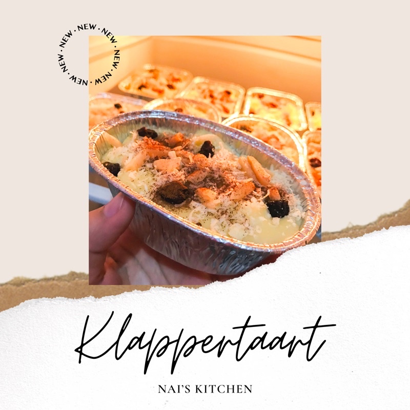 

Klappertaart Halal (Oval Cup)