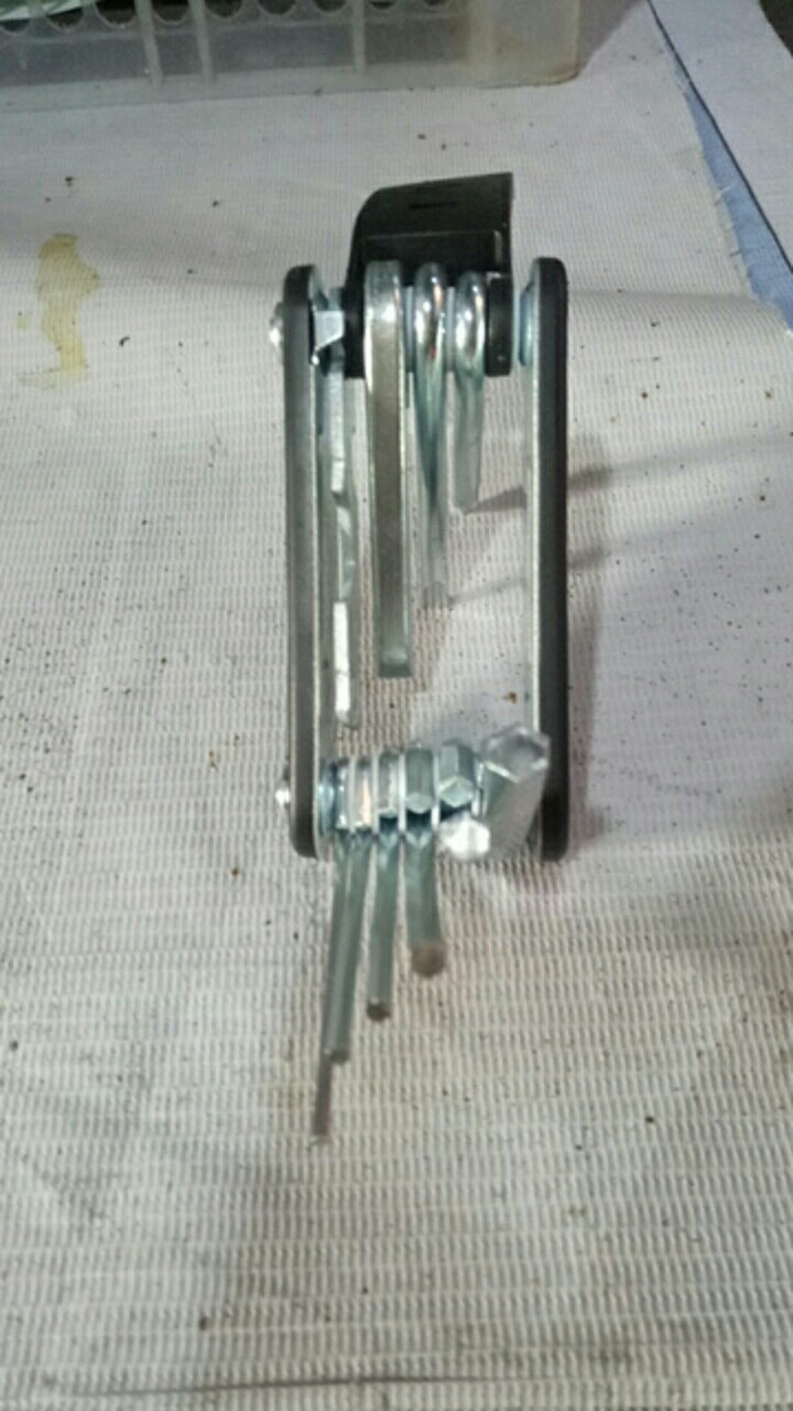 Kunci Pas Portable Tools Sepeda 15 Tool Obeng - Kunci L