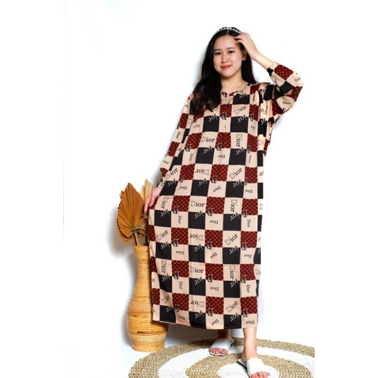 Daster habel busui lengan panjang gamis merk Verell-5