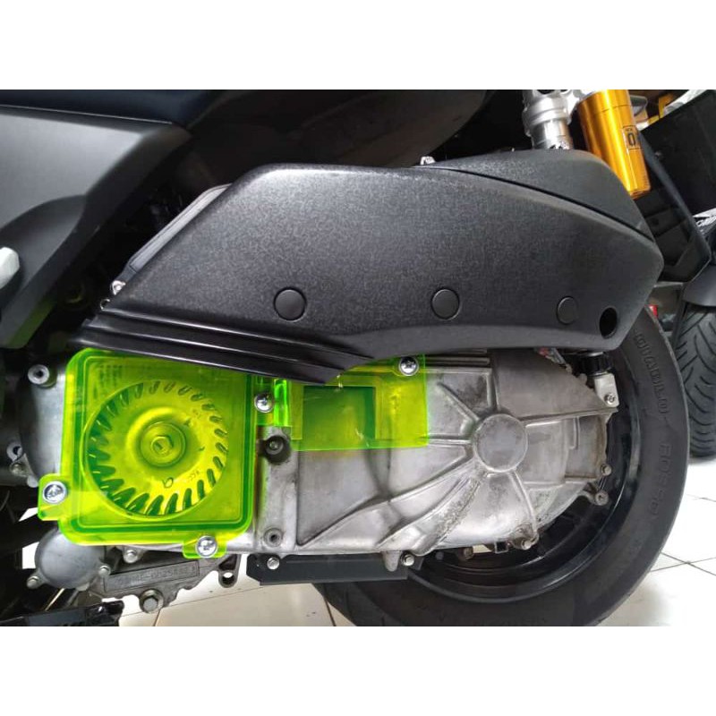 cover CVT Yamaha X-Max 3layer akrilik.cover CVT X-Max.akrilik