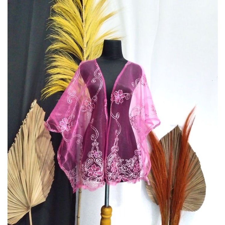 BIG SALE OUTER Tile payet / Kebaya Modern Tile Outer Cape TERMURAH