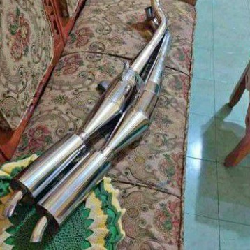 knalpot standar racing CRUM motor FIZ'R FOZWAN ALFA