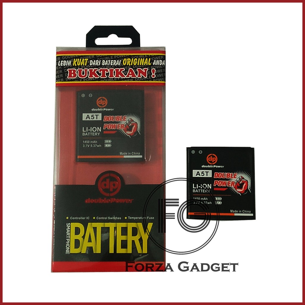 BATTERY DOUBLE POWER EVERCOSS A5T 1450MAH