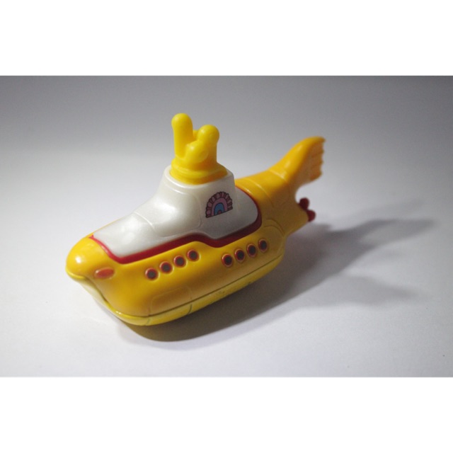 beatles yellow submarine bath toy