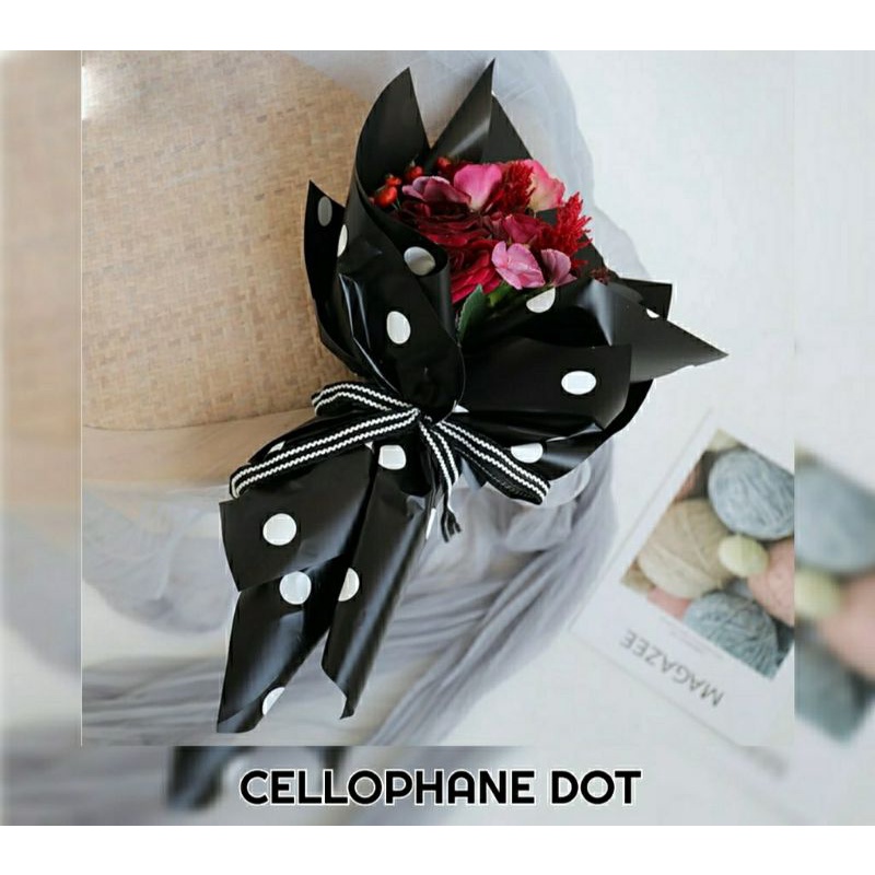 

chellophane polkadot
