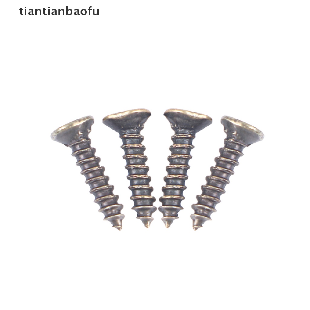 [tiantianbaofu] Small Silver Hasp Latch Chest Lock Jewellery Wine Wooden Box Craft Hook + Screws Boutique