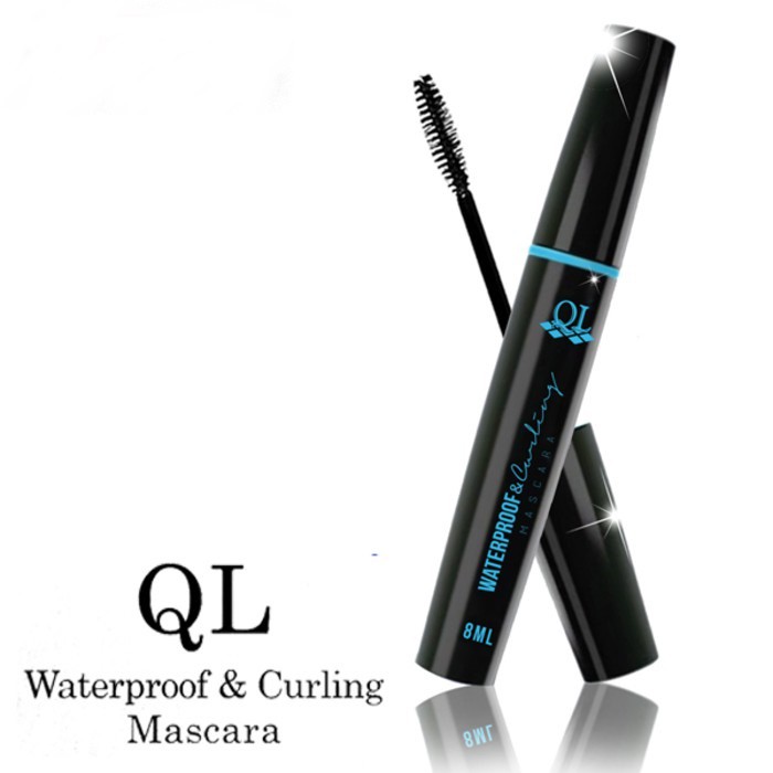 ✨LACIKOSME✨ QL MASKARA WATERPROOF &amp; CURLING / QL EYELINER WATERPROFF + KUAS SABUN GOAT MILK