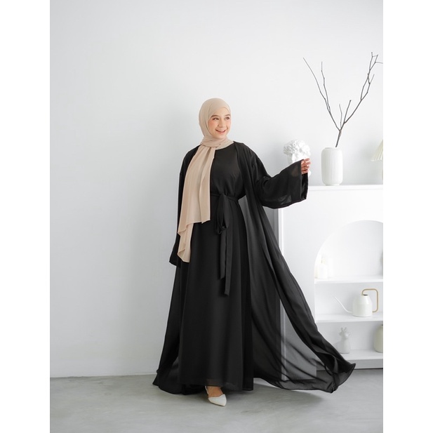 LADYRA ABAYA SET CANTIK SIMPLE KEKINIAN