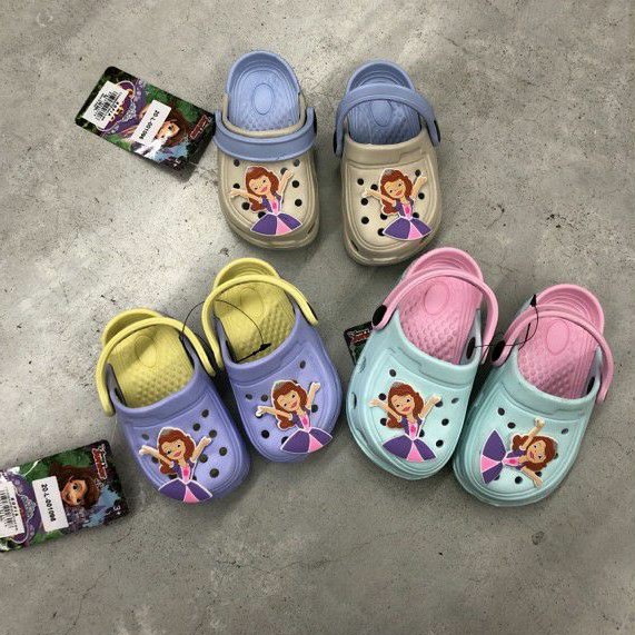 Sandal Zandilac Slip On Selop Anak Bayi Cewek Perempuan Sofia the First CH930044WB