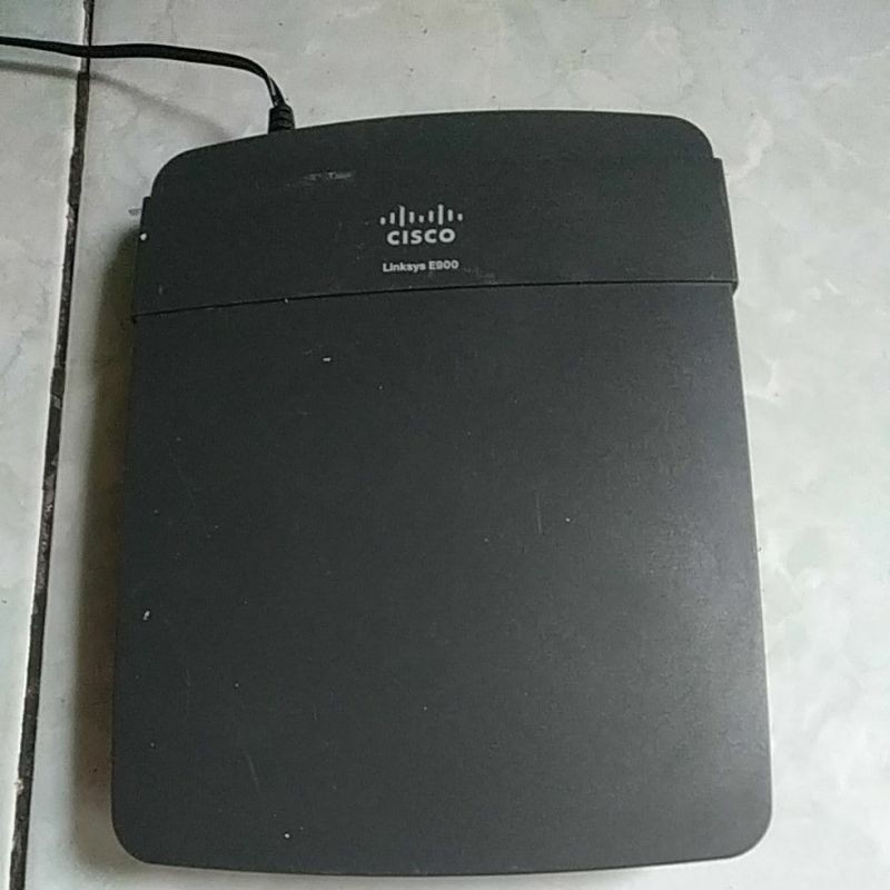 linksys model E900 no adaptor